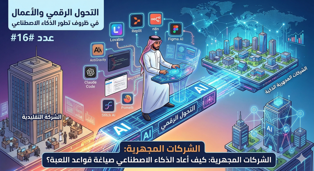 التحول الرقمي والشركات المجهرية: كيف أعاد الذكاء الاصطناعي صياغة قواعد اللعبة؟ - عدد #16