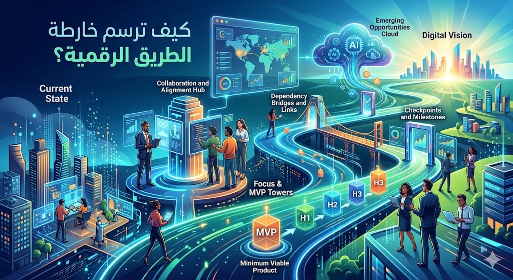 كيف ترسم خارطة الطريق الرقمية ؟ - عدد #18